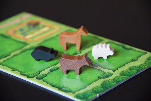 Agricola All Creatures Big and Small - Meeples